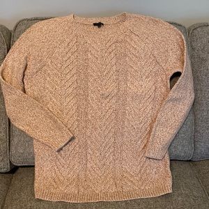 Talbots cotton cable pullover sweater size large